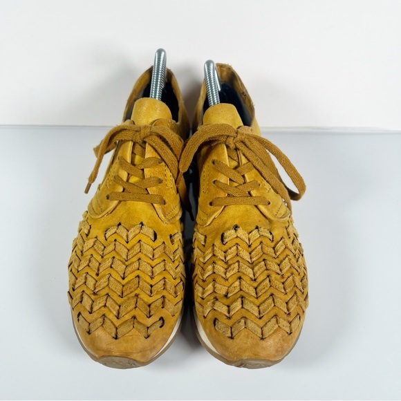 A.S.98 Yellow Gold Leather Trainers | 40 - Picture 7 of 9
